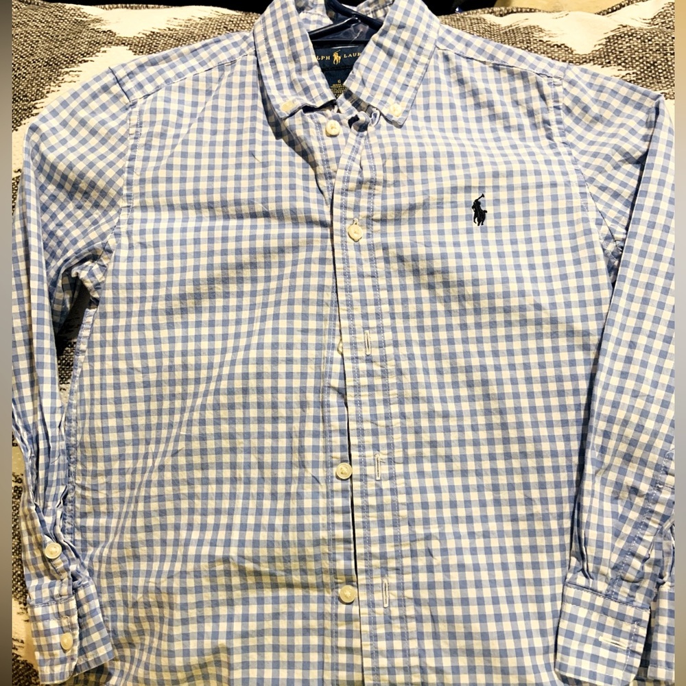 Boys button down